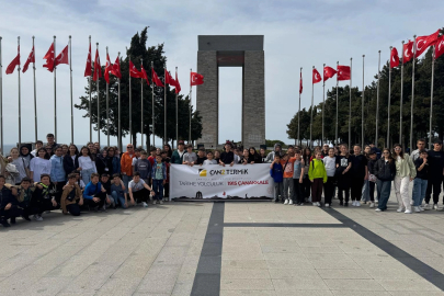 Çanakkale'de gençlerle yerinde tarihe yolculuk